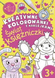 Kolorowanka Świat księżniczki. Autor:   Praca zbiorowa. Dadada.pl Okładka książki Kolorowanka Świat księżniczki