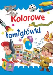 Okładka książki Kolorowe łamigłówki