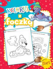 Okładka książki Koloruj z foczką