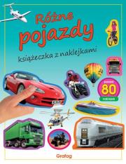 Książeczka z naklejkami. Różne pojazdy. Autor: praca zbiorowa. Dadada.pl Okładka książki Książeczka z naklejkami. Różne pojazdy
