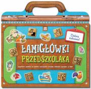 Okładka książki Łamigłówki przedszkolaka