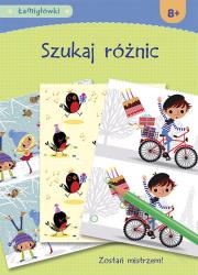 Łamigłówki Szukaj różnic. Autor: Opracowanie zbiorowe. Dadada.pl Okładka książki Łamigłówki Szukaj różnic