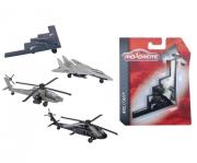 Opakowanie Majorette Samoloty Air Squadron, różne rodzaje
