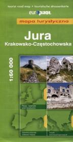 Okładka książki Mapa Turystyczna EuroPilot. Jura Krk-Częst. br
