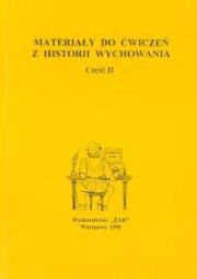 Opakowanie Materiały do ćwiczeń z historii wychowania