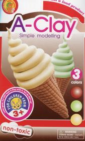 Modelina A-Clay Lody. Wydawca: Madej. Dadada.pl Opakowanie Modelina A-Clay Lody