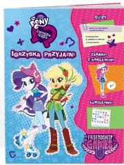 Okładka książki My Little Pony Euestria girls Igrzyska przyjaźni.