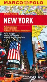NEW YORK PLAN MIASTA 1:15 000 LAMINOWANA-MARCO POLO. Autor: Opracowanie zbiorowe. Dadada.pl Okładka książki NEW YORK PLAN MIASTA 1:15 000 LAMINOWANA-MARCO POLO