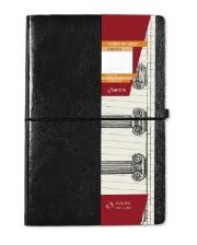 Opakowanie Notes w linię A5 Klasyka czarny