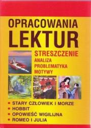 Okładka książki Opracowania lektur LITERAT