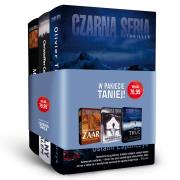 Pakiet Czarna Seria II. Nagi ambasador; Niewidzialny człwoiek z Salem; Ostatni Lapończyk. Autor: Magnus Zaar, Christoffer Carlsson. Dadada.pl Okładka książki Pakiet Czarna Seria II. Nagi ambasador; Niewidzialny człwoiek z Salem; Ostatni Lapończyk