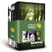 Pakiet Czarna Seria III. Andaluzyjski przyjaciel; Niewidzialny człwoiek z Salem; Wody wielkie. Autor: Alexander Soderberg, Christoffer Carlsson, Arne Dahl. Dadada.pl Okładka książki Pakiet Czarna Seria III. Andaluzyjski przyjaciel; Niewidzialny człwoiek z Salem; Wody wielkie