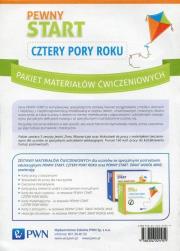 Pewny start Cztery pory roku Materiały ćwiczeniowe Pakiet. Autor: praca zbiorowa. Dadada.pl Okładka książki Pewny start Cztery pory roku Materiały ćwiczeniowe Pakiet