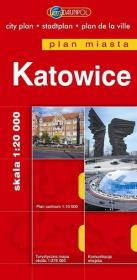 Okładka książki Plan Miasta DAUNPOL. Katowice br