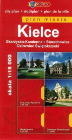 Okładka książki Plan Miasta DAUNPOL. Kielce br