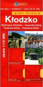 Okładka książki Plan Miasta DAUNPOL. Kłodzko br