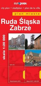 Okładka książki Plan Miasta EuroPilot. Ruda Śląska br