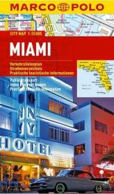 Plan Miasta Marco Polo. Miami. Autor: Opracowanie zbiorowe. Dadada.pl Okładka książki Plan Miasta Marco Polo. Miami