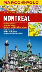 Plan Miasta Marco Polo. Montreal. Autor: Opracowanie zbiorowe. Dadada.pl Okładka książki Plan Miasta Marco Polo. Montreal