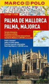 Plan Miasta Marco Polo. Palma de Mallorca. Autor: Opracowanie zbiorowe. Dadada.pl Okładka książki Plan Miasta Marco Polo. Palma de Mallorca