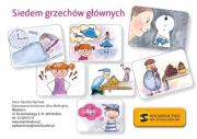 Plansze Siedem grzechów głównych. Wydawca: Św. Stanisława BM. Dadada.pl Opakowanie Plansze Siedem grzechów głównych