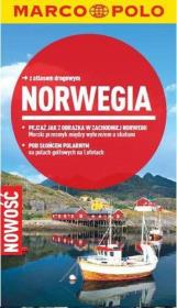 Przewodnik Marco Polo. Norwegia. Autor: Jens-Uwe Kumpch. Dadada.pl Okładka książki Przewodnik Marco Polo. Norwegia