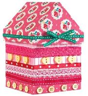 Opakowanie Pudełko domek różowy