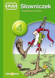 Okładka książki Pus Słowniczek ortograficzny dla dzieci