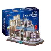 Puzzle 3D LED Katedra Notre Dame 149. Wydawca: Cubic Fun. Dadada.pl Opakowanie Puzzle 3D LED Katedra Notre Dame 149