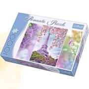 Opakowanie Puzzle Romantic 1000 Wiosna w Paryżu
