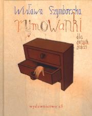Rymowanki dla dużych dzieci. Autor: Wisława Szymborska. Dadada.pl Okładka książki Rymowanki dla dużych dzieci