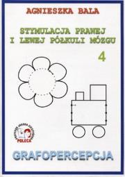 Okładka książki Stymulacja prawej i lewej...4 Grafopercepcja