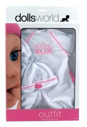 Opakowanie Ubranka deluxe + czapeczka biały mix