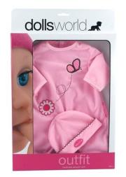 Opakowanie Ubranka deluxe + czapeczka różowy mix