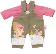 Opakowanie Ubranko dla lalki My little Baby born Easy Fit brązowe