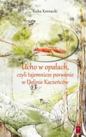Ucho w opałach. Autor: Kuba Kornacki. Dadada.pl Okładka książki Ucho w opałach