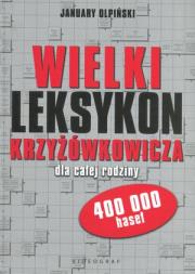 Okładka książki Wielki leksykon krzyżówkowicza