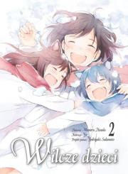 Wilcze dzieci. Tom 2. Autor: Mamoru Hosoda. Dadada.pl Okładka książki Wilcze dzieci. Tom 2