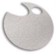 Opakowanie Wstążka filcowa 1cm x 6m biała (13szt) MONA