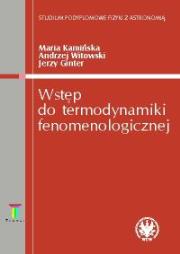 Okładka książki Wstęp do termodynamiki fenomenologicznej