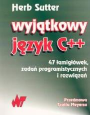 Okładka książki Wyjątkowy język C++