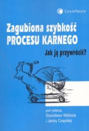 Opakowanie Zagubiona szybkość procesu karnego 695/05