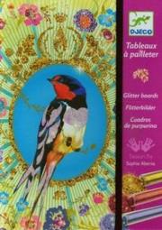 Opakowanie Zestaw artystyczny - Brokatowy ptak