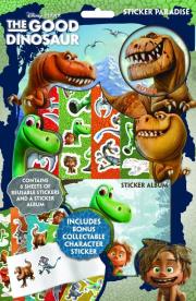 Zestaw naklejki z albumem. Good Dinosaur. Autor: Dobry Dinozaur. Dadada.pl Okładka książki Zestaw naklejki z albumem. Good Dinosaur