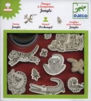 Opakowanie Zestaw ze stempelkami - Dżungla