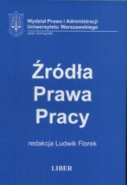 Okładka książki Źródła prawa pracy