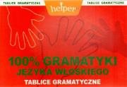 Okładka książki 100% Gramatyki j.włoskiego Tablice KRAM