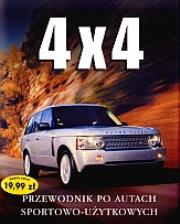 4x4. Przewodnik po autach sportowo-użytkowych. Autor: Charman Andrew. Dadada.pl Okładka książki 4x4. Przewodnik po autach sportowo-użytkowych