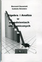 Okładka książki Algebra i Analiza w zagadnieniach ekonomicznych
