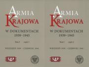 Opakowanie Armia Krajowa w dokumentach 1939-1945 Tom 1 część 1 i 2